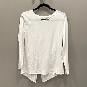 Athleta white long sleeve (size small)
